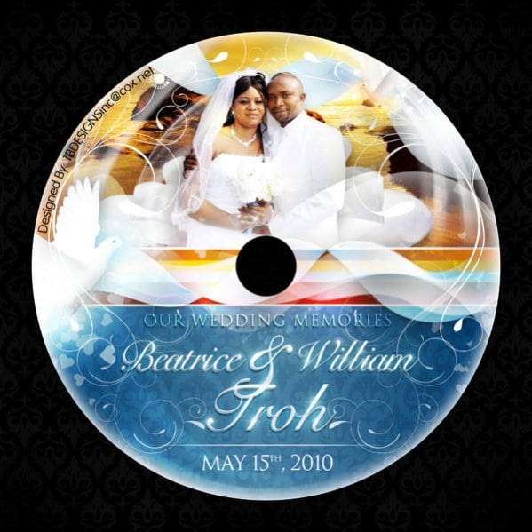 personalized cd labels