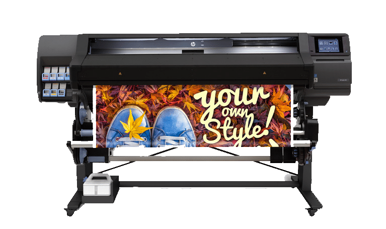 HP latex wide format inkjet printer