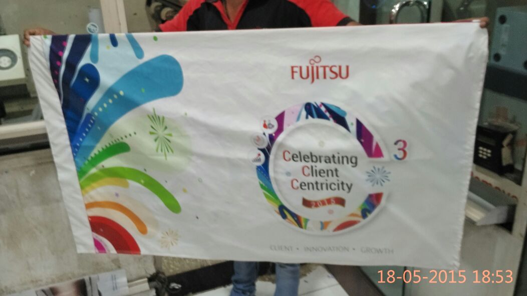 Flag front view