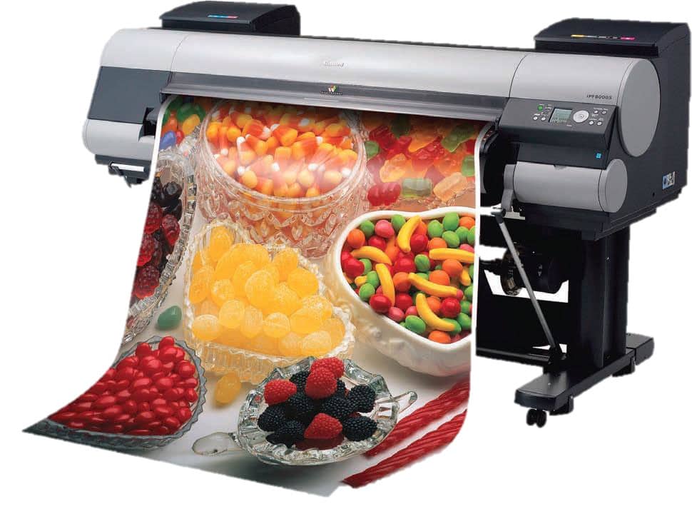 aqueous inkjet printer using water based inks