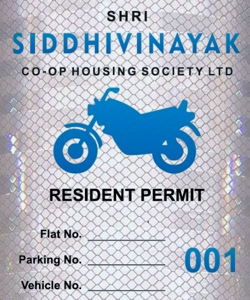 Night reflective stickers that have tiny prisms embedded on the front face and reflect light to make the stickers visible at night