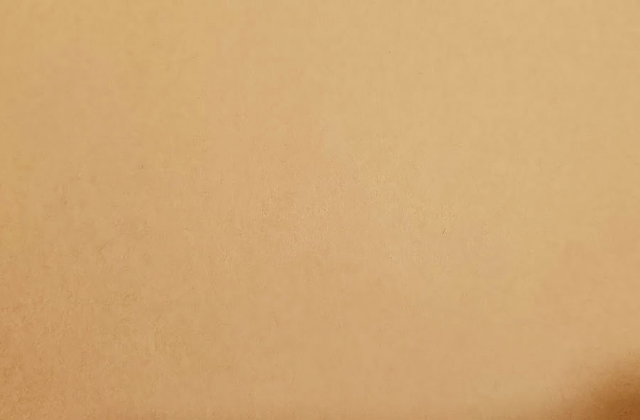 Digital color print on eco friendly brown colored kraft paper which has a natural unbleached look