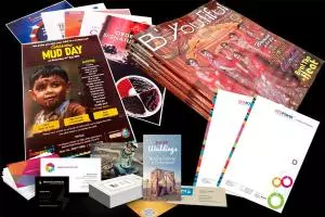 Digital color printing of corporate stationery
