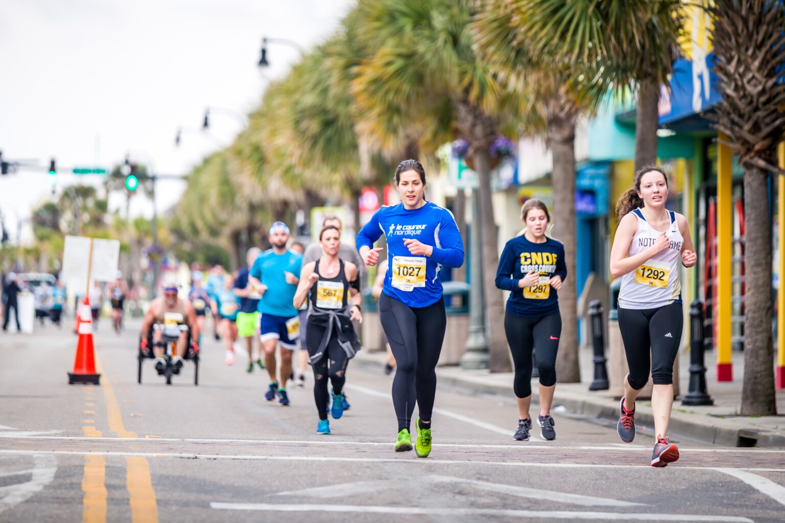 A well planned marathon event will automatically show up on race day