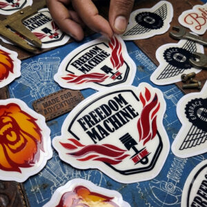 3D Embossed Raised Effect Stickers