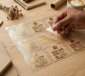 Transparent Sticker Prints