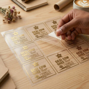 Transparent Sticker Prints