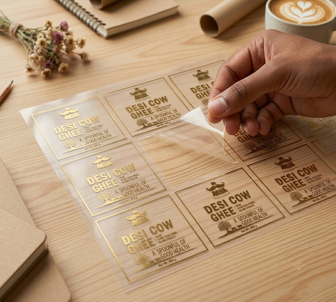 Transparent Sticker Prints